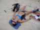 A la plage